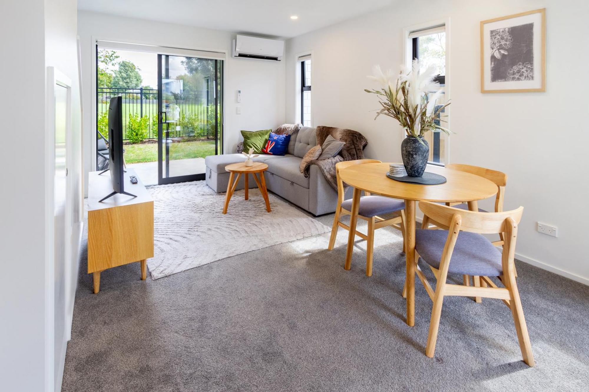Escape At The Park: 1 Bed 1 Bath W/Carpark Lägenhet Christchurch Exteriör bild